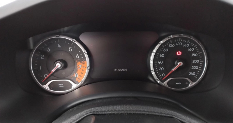 Jeep Renegade cena 72900 przebieg: 98721, rok produkcji 2017 z Iłża małe 232